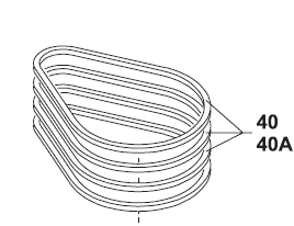 Riemen AR100 - AR140  Keilriemen AR100 / AR140, RN100-90z